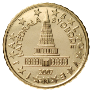 Euromünze 10 Cent slowenien – nationale Seite