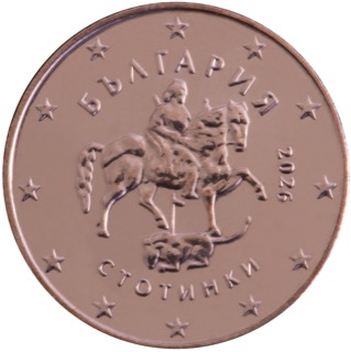 Euromünze 5 Cent bulgarien – nationale Seite