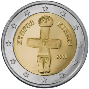 Euromünze 2 Euro zypern – nationale Seite