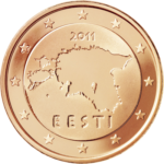 Euromünze 5 Cent estland – nationale Seite