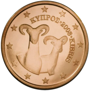 Euromünze 5 Cent zypern – nationale Seite