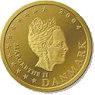 Euromünze 50 Cent daenemark – nationale Seite