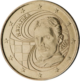 Euromünze 50 Cent kroatien – nationale Seite