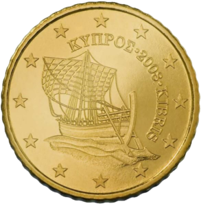 Euromünze 50 Cent zypern – nationale Seite